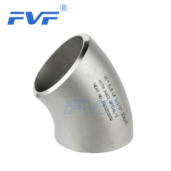 Stainless Steel 45 Degree Welded Elbow FVF INDUSTRY CO LIMITED