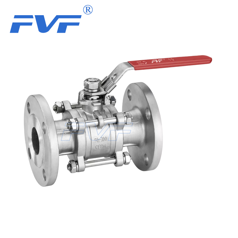 Stainless Steel 3PC Flanged End Ball Valve - FVF INDUSTRY CO., LIMITED